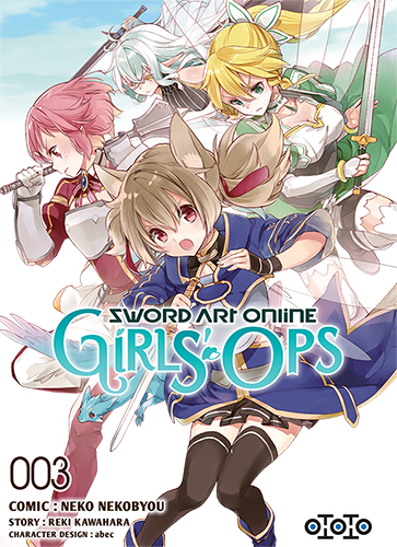 Sword art online - Girls' ops - Tome 03 - Neko Nekobyou & Reki Kawahara