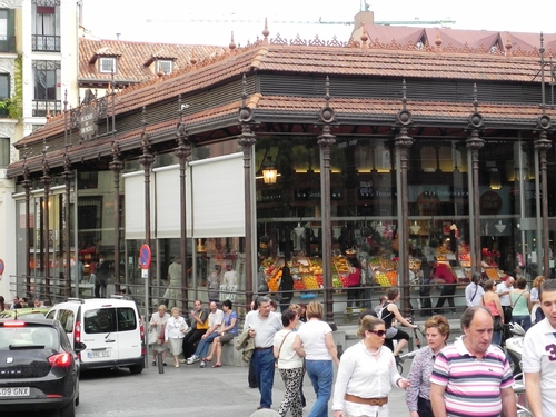 Le marché Zaint Miçel à Madrid