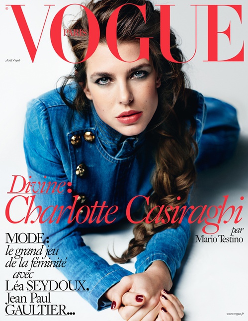 Charlotte Casiraghi : beauté renversante en couverture de Vogue