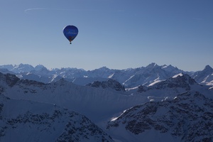 season balloons winter snow balloons