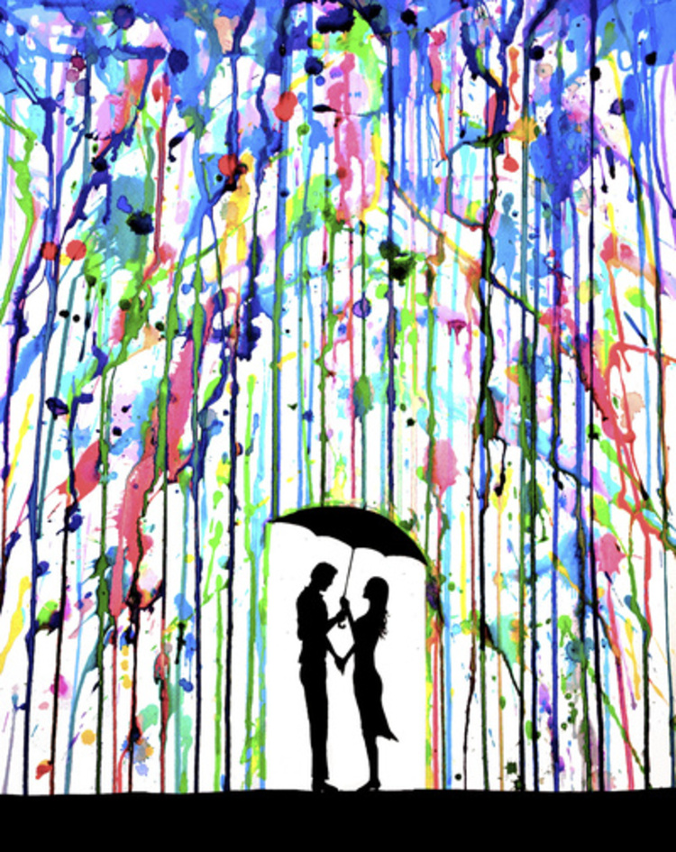 Marc ALLANTE : pluie de couleurs