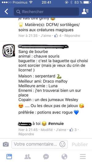 Sang de bourbe à Serpentard? 