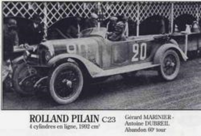 Le Mans 1924 Abandons