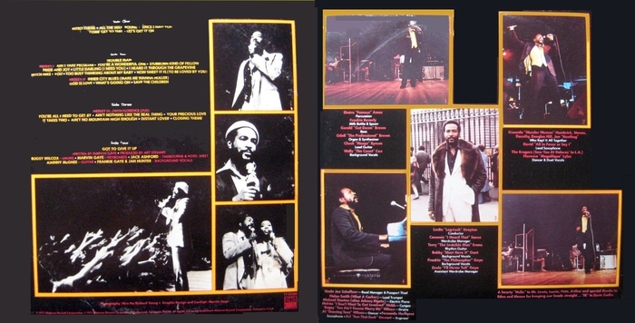 Marvin Gaye : Album " Live At The London Palladium " Tamla Records T7-352R2 [ US ]