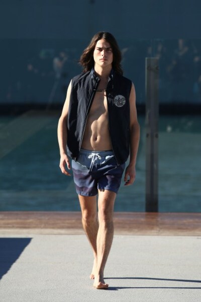 mode fashion australian runways outdoor pool 