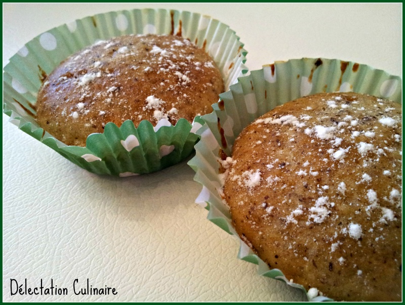 Muffins aux noisettes sans beurre 