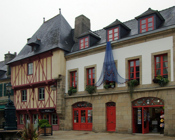 La ville close de Concarneau (Finistère)