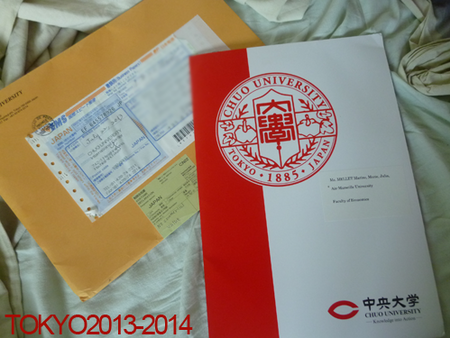 Package de documents, from Chuo !