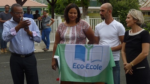 La remise du label Eco-école Martinique