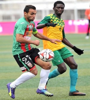 Samedi 14.02.2015 à Bologhine coupe de la CAF préliminaire MCA-Sahel SC  Niger 0-0