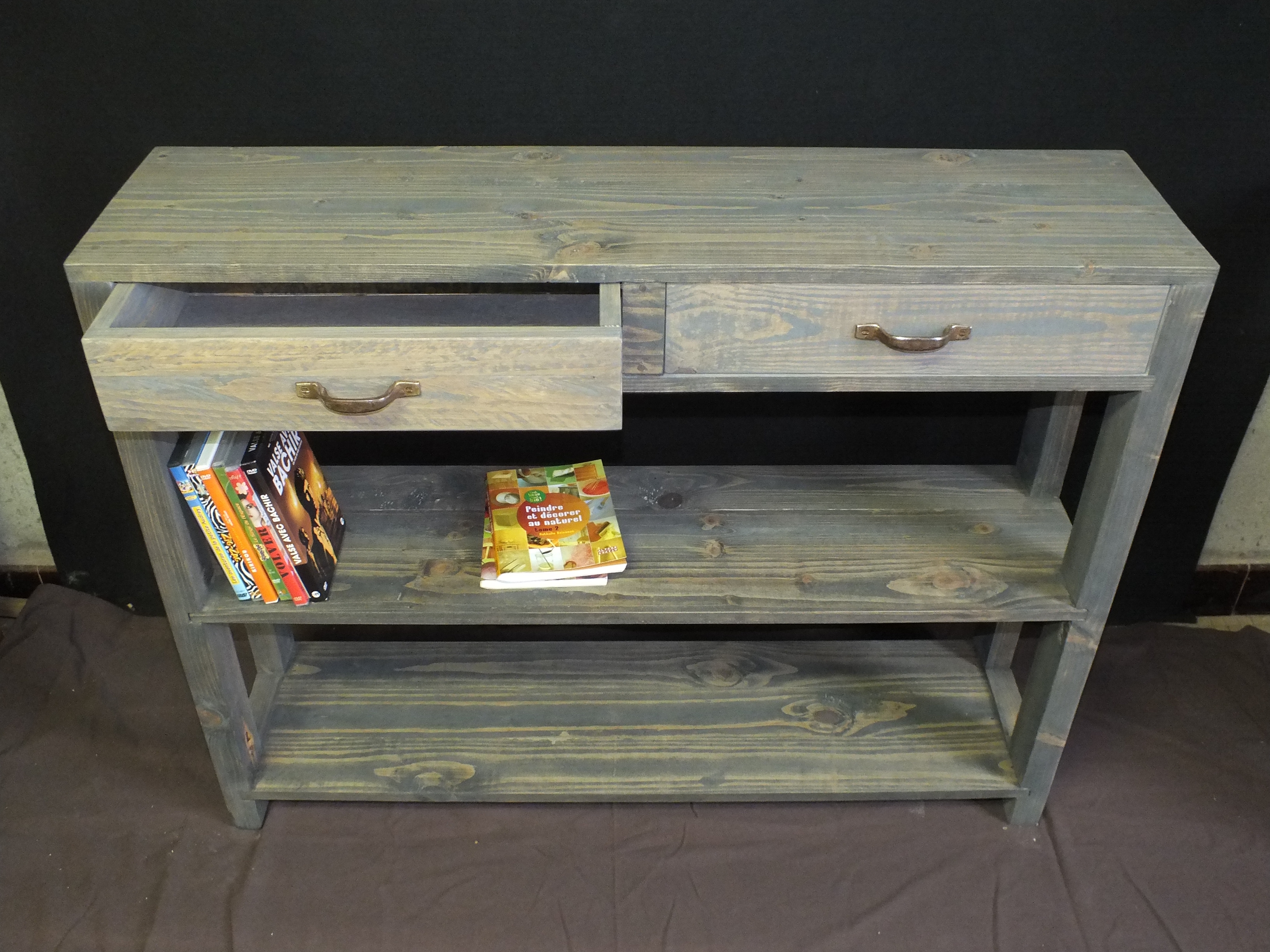 Console en bois de palette lafeerabote