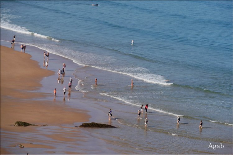 la joie de l'océan à Biarritz (septembre 2021)