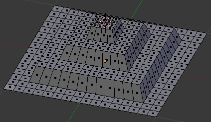 Le plan avec ses 3 étages
