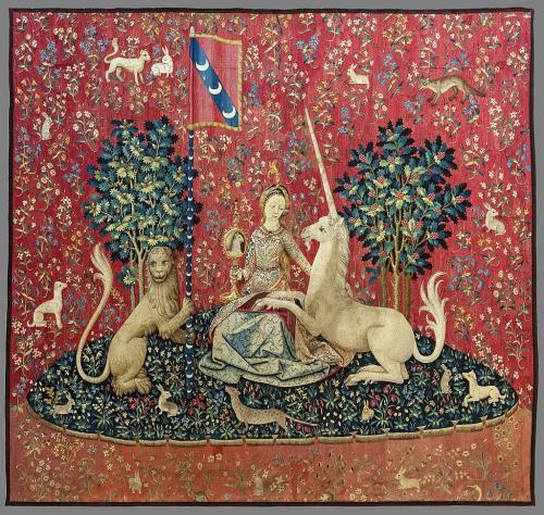 la Dame à la Licorne tapisserie médiévale