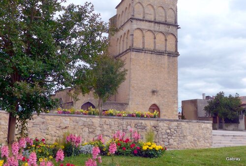 Avignonet Lauragais: l’église et son clocher