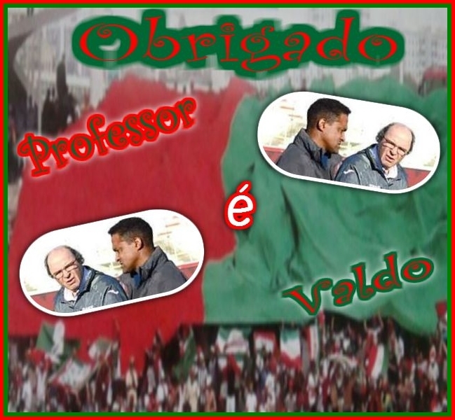 Obrigado Artur Jorge et Valdo