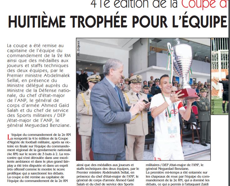 1.5.2013 finale coupe  Militaire CRGN4RM-2me RM 2-3