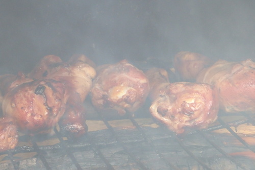 poulet boucané à Tival