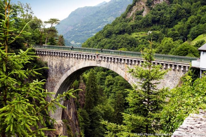 Le pont Napoléon de Luz-Saint-Sauveur