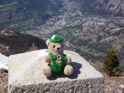 Mascotte en Montagne