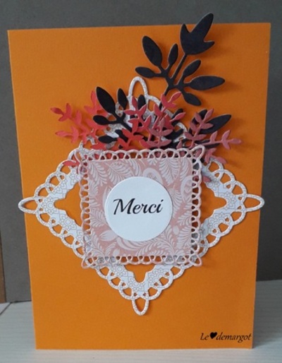 Scrap / Une carte pour dire merci