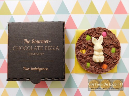 Nouveau colis partenariat : The Gourmet Chocolate Pizza Company 