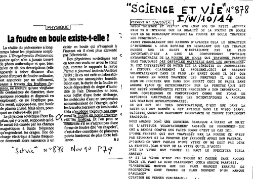 Microscope N°39 l'etat ondulatoire explique la majorité des phénomènes paranormaux P 10 a 19