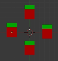 Rotation d'objet avec bouton droit mode pivot activé