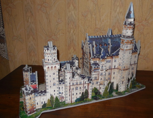 Puzzle 3 D du  Château de Neuschwanstein 