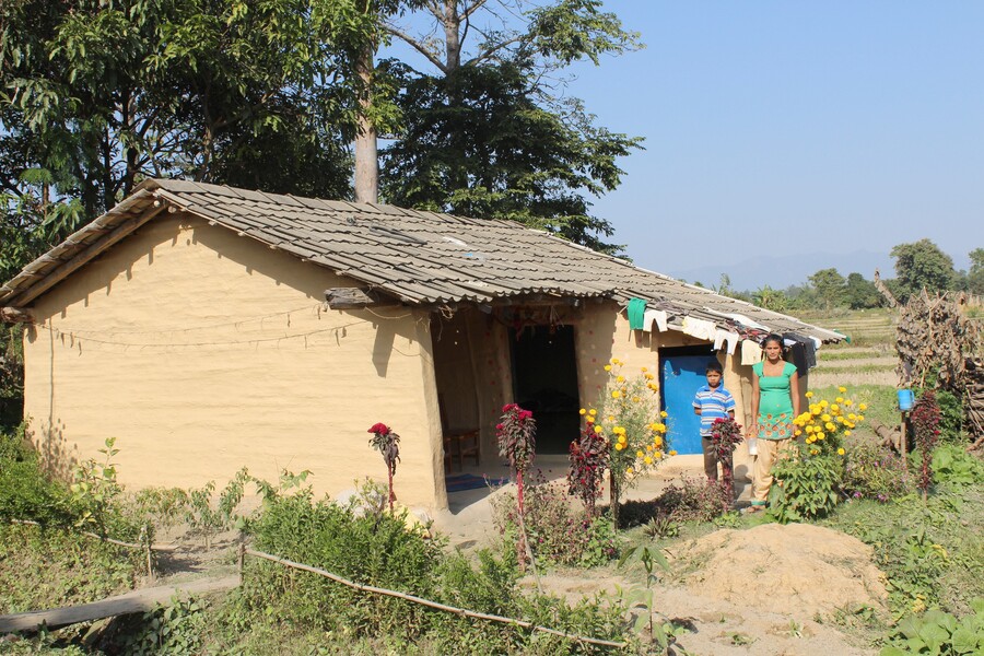 Village tharu - Népal (2)