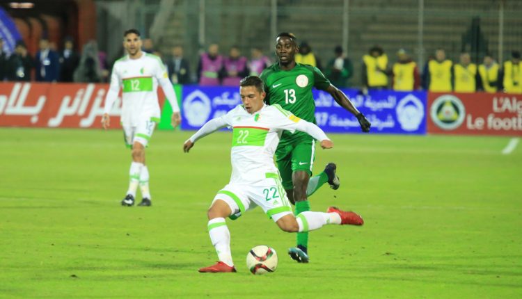 Vendredi 10.11.2017 à Constantine EN-Nigéria 1-1 ( 3-0 sur tapis vert)