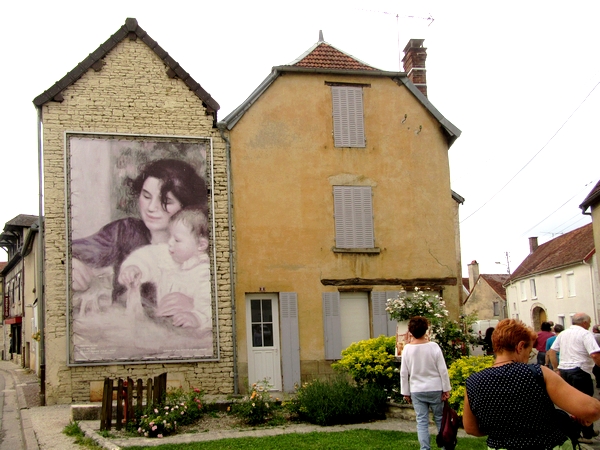 Sur les pas de Renoir à Essoyes, avec les adhérents de la Société Archéologique et Historique du Châtillonnais