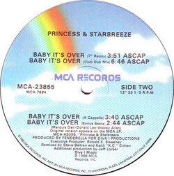 Princess & Starbreeze - Baby It's Over