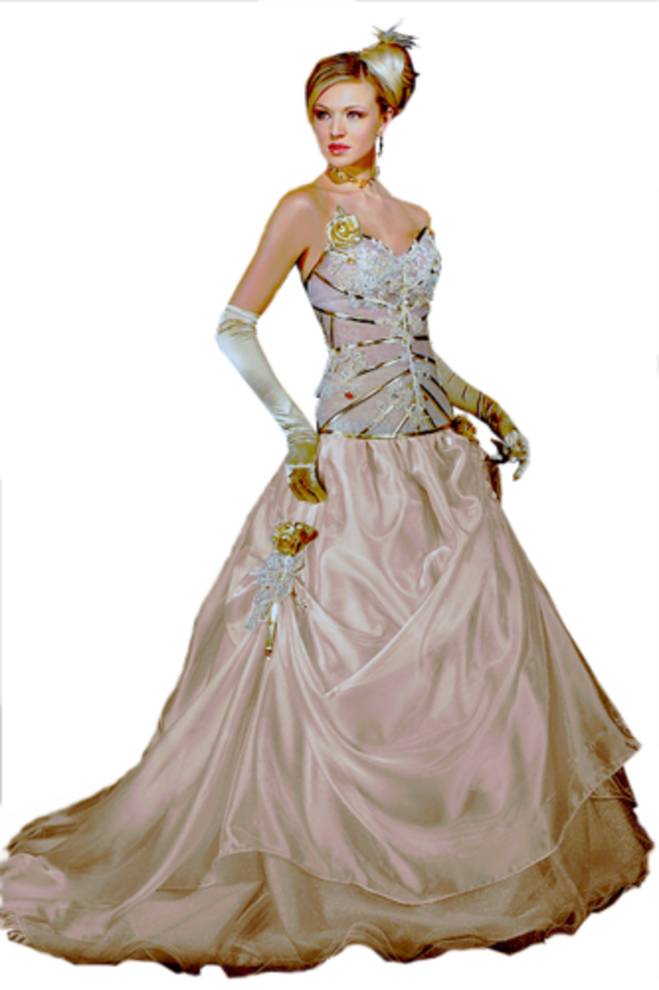Femme en robe de mariée 5