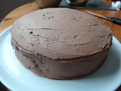 Layer cake léger au chocolat