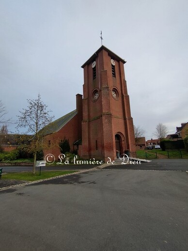 Berthen, l'église Saint Blaise