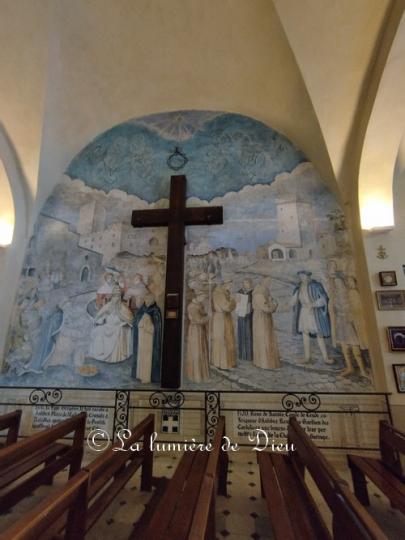 Antibes, la chapelle de la Garoupe