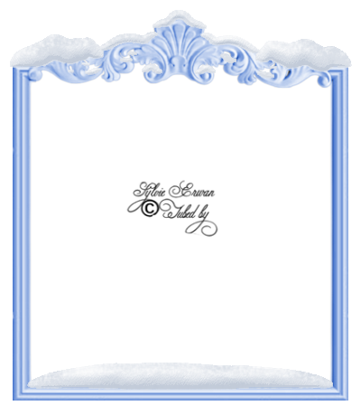 Cadres bleus hiver vides 12