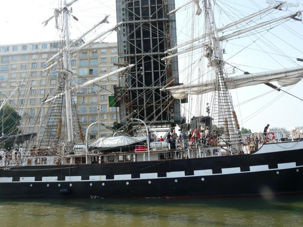 Le BELEM à SAINT NAZAIRE