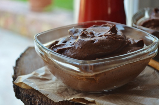 Mousse au chocolat noir Vegan (tofu soyeux)