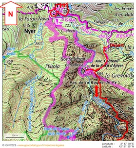 La News : Les Gorges de Nyer et le château de La Roca 