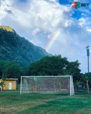 season rainbow soccer stadium rainbow