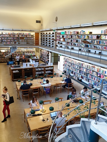 Suède : La bibliothèque de Stockholm 2/2