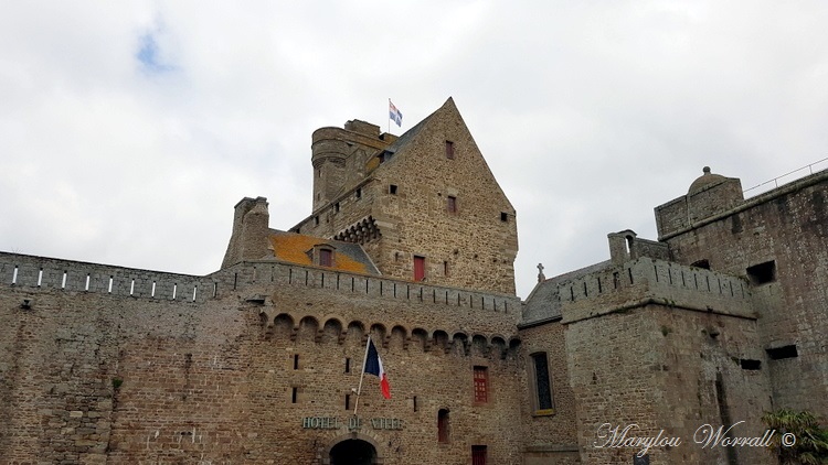Bretagne : Saint-Malo, le Château Hôtel de Ville
