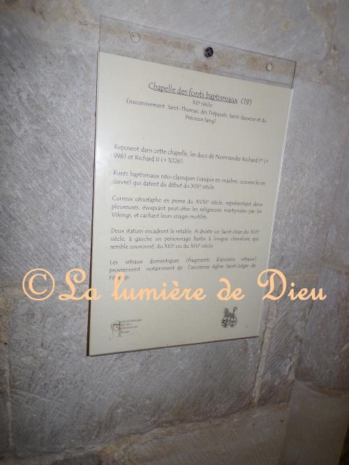 Fécamp, l'abbaye de la Trinité