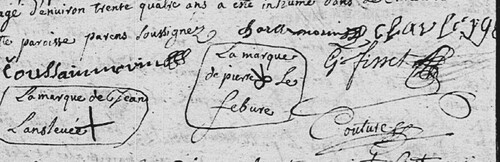 Signatures, marques, ruches