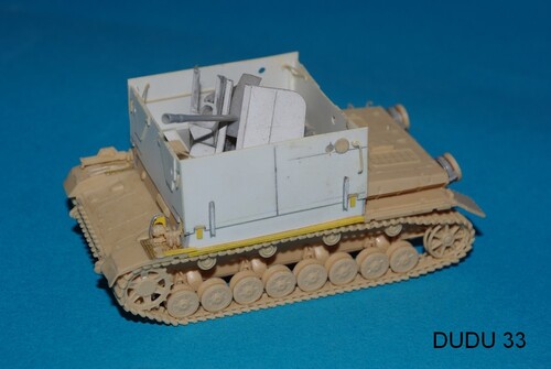 Allemagne 39/45-Flakpanzer IV Mobelwagen fur flakwierling 38