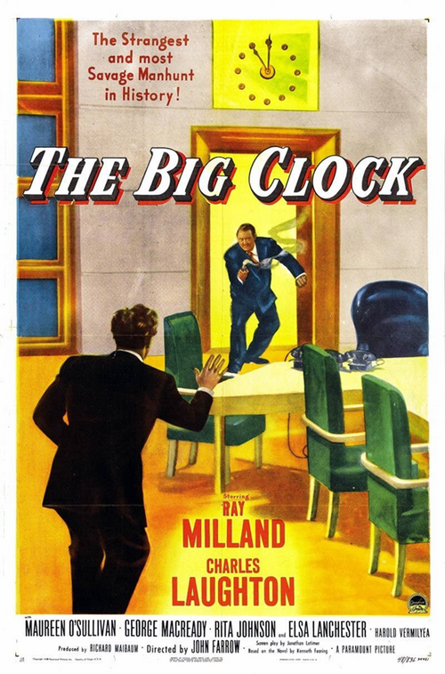 La grande horloge, The big clock, John Farrow, 1948