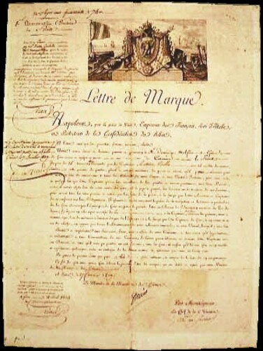 lettre de marque