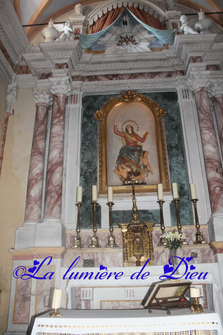 La Madone d'Utelle, la chapelle du sanctuaire Notre-Dame des miracles